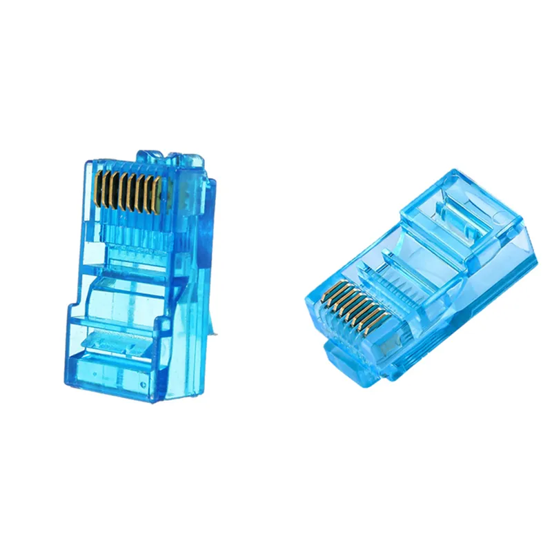 RJ45 Male Connector Cat6 UTP Network Cable Colorful Connectors