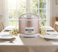 Pabrik Grosir Menjual Langsung Panci Masak Otomatis Digital Pintar dengan Pengontrol Timer, Kapasitas 1L-2.8L, Lapisan Anti Lengket, dan Pengaduk