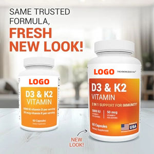 קפסולות פונקציונליות K2 D3  נמכרות בטיקטוק, תוסף תזונה תומך בבריאות בכל הגילאים, בטוח, אמין, בחירה אידיאלית לבריאות. - Product Image 5