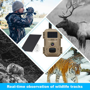 كاميرا درب 4G كاميرا برية مصيدة صور الحياة البرية الخلوية لعبة الصيد GSM/GPRS وضع البلاستيك Wildkamera - Product Image 2