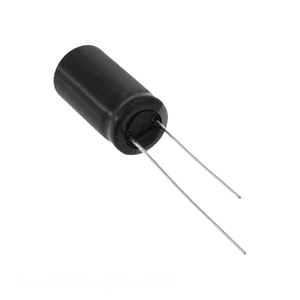 ตัวเก็บประจุแบบมีรูระบายความร้อน27 uF 20% 80V ตัวเก็บประจุ ELXV800ELL270MF15D 27 uF - Product Image 1