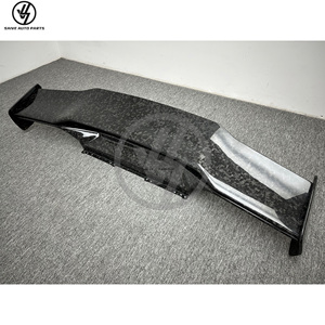 Vortstein Style Dry Full Forged Carbon Fiber <b>Rear</b> <b>Spoiler</b> for Lambo Huracan LP580 LP610 EVO 2014-2018 Car Forged <b>Rear</b> Wing Parts - Product Image 6