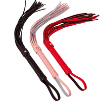 Fouet en cuir de qualité supérieure pour couples, fouet BDSM, fouet de bondage, fouet pour fessées en cuir