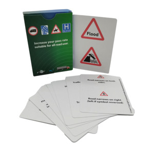 Custom Logo Educational Traffic Sign Flash <strong>Cards</strong> Kids' Custom Printing Hazard Identification <strong>Card</strong> Personalized Playing Tool - Product Image 2