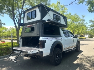 Carpa Ligera Plegable con Techo Rígido Impermeable para Camionetas, para 2 Personas, para Acampar al Aire Libre - Product Image 2