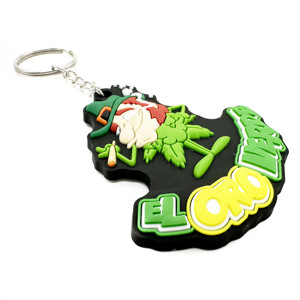 Reliable Trading Partner Custom Soft PVC Keychains Diverse Designs 2D Rubber <b>Key</b> Holder for Brand Agencies - Product Image 3