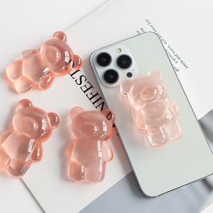 Soporte Adhesivo para Teléfono Móvil con Diseño de Oso, Color Personalizado, Lindo, para iPhone 17 16 15 14 13 Pro Max, Venta al Por Mayor de Fábrica Aikusu - Product Image 4