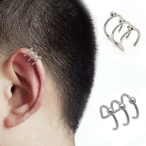 Anneaux de lèvre en acier inoxydable 316L, <span class=keywords><strong>faux</strong></span> anneaux de lèvre, styles multiples, <span class=keywords><strong>labret</strong></span>, clip pour le nez, <span class=keywords><strong>faux</strong></span> piercing, <span class=keywords><strong>anneau</strong></span> de lèvre - Product Image 2