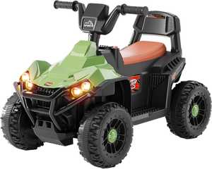 Preisgünstiger, hochwertiger batteriebetriebener Kinder-Strandbuggy aus Kunststoff für 2- bis 4-Jährige mit Lichtern und Musik. - Product Image 2