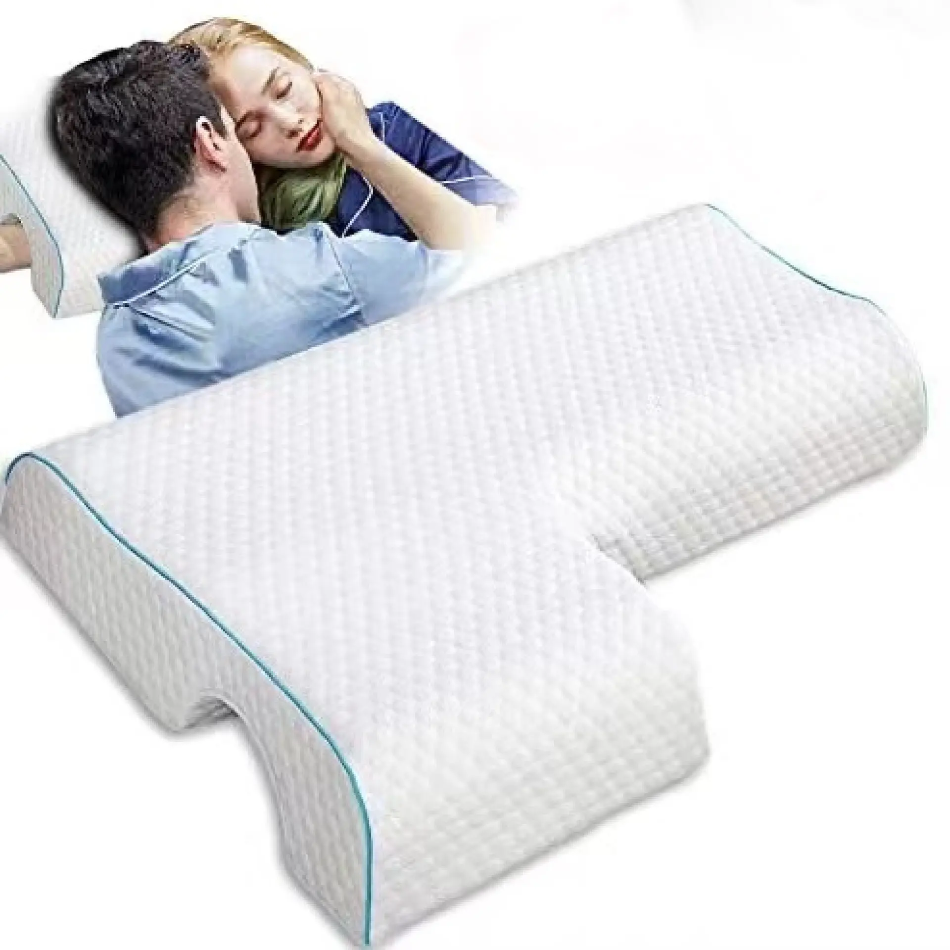 AG grosir bantal Pasangan Bantal tanpa tekanan perlindungan tangan leher tengkuk bantuan tidur bantal memori terintegrasi bantal lengan tunggal