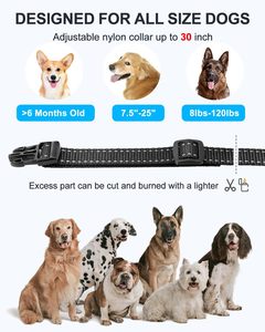 Preferred 2000ft Waterproof Plastic CE Certified Electric Rechargeable <b>Control</b> Pet Shock E Collar <b>Remote</b> Dog Training Collar for - Product Image 5