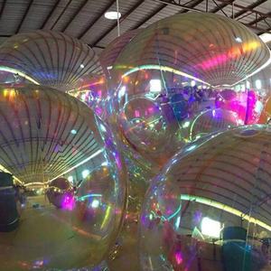 VENTE FLASH <span class=keywords><strong>Ballon</strong></span> <span class=keywords><strong>gonflable</strong></span> géant brillant et coloré de 8 à 10 pieds pour décoration suspendue de fête, durable, sans électricité - Product Image 2