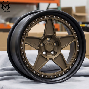 Rines de Aleación Maxtera Forged Custom Estilo <span class=keywords><strong>ERA</strong></span>-2 para Autos Porsche 911 Taycan Panamera BMW M3 M4 M5 M8 AMG GT Audi RS Tesla - Product Image 2