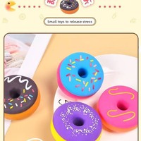 Jouets à presser très demandés, jouets de décompression, donuts moelleux