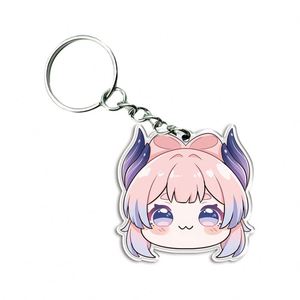 Nuevo Llavero de Acrílico Personalizado con Figura de <span class=keywords><strong>Anime</strong></span> Demon Slayer, Tarjetas Divertidas de Demon Slayer, Llaveros de Acrílico al por Mayor - Product Image 5