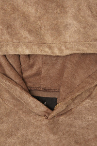 Custom Heavyweight Oversized Ripped Pullover Hoodie Hombres Sun Faded Distressed Thermal Acid Wash Puffed Hooded Streetwear - Product Image 2