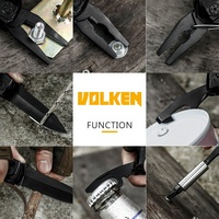 Multitool avec pince à ressort et couteau pliant
