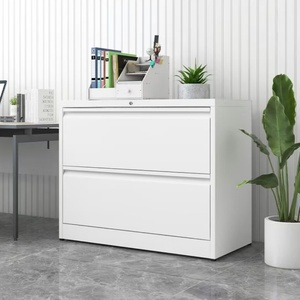 Văn phòng Durable <span class=keywords><strong>2</strong></span> ngăn kéo bên tủ tập tin thép lưu trữ kim loại rộng Tủ tập tin cho Thư/pháp lý/F4/A4 Kích thước tập tin - Product Image 5