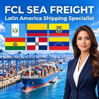 Agent maritime transitaire Chine vers le Venezuela, Costa Rica, fret maritime LCL, consolidation de marchandises, service port-à-port