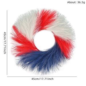 Prix usine jour de l'indépendance américaine porte décorations suspendues <span class=keywords><strong>rouge</strong></span> <span class=keywords><strong>bleu</strong></span> <span class=keywords><strong>blanc</strong></span> vigne guirlande Festival fête guirlande - Product Image 6