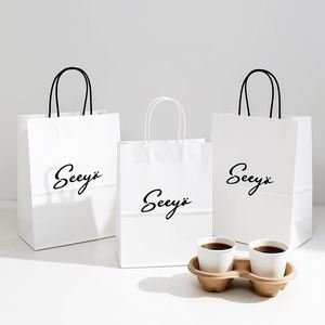Luxury Customised <b>Paper</b> Carry Bags for Red Wine and Tea Packaging Premium Kraft Shopping Bags Collection - Product Image 3