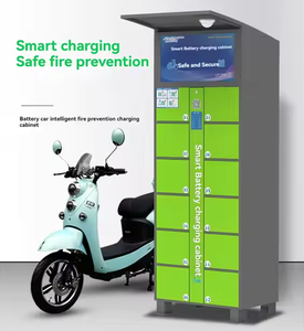 Armoire de chargement de casier de batterie de véhicule électrique partagé par <span class=keywords><strong>code</strong></span> de balayage de points de vente express communautaires personnalisés - Product Image 1