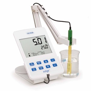 เครื่องวัดค่าการนำไฟฟ้าในน้ำ Hanna Edge Ec Meter 5.01 mS/cm 25.0C - Product Image 1
