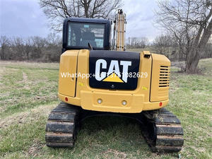 Japon utilisé Original Caterpillar 308e2cr chat utilisé pelle sur chenilles d'occasion Mini 8.4 tonnes pelleteuse Machine de construction à vendre - Product Image 2