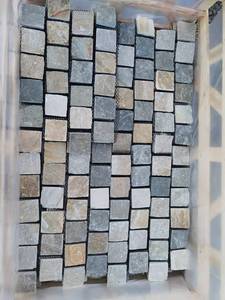 หินกรวดหินชนวนหลากสีธรรมชาติบนเครื่องปูผิวทางสำหรับถนนรถแล่น - Product Image 4