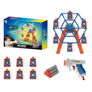 Giocattoli rotanti di pratica del <span class=keywords><strong>bersaglio</strong></span> di <span class=keywords><strong>tiro</strong></span> del gioco della <span class=keywords><strong>pistola</strong></span> di scoppio con la <span class=keywords><strong>pistola</strong></span> morbida della pallottola - Product Image 3