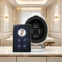 Software de Análisis Facial 3D con IA y Análisis de Acné, Uso Comercial, Compatible con Enchufes US/ZA, Pantalla de 15.6 Pulgadas