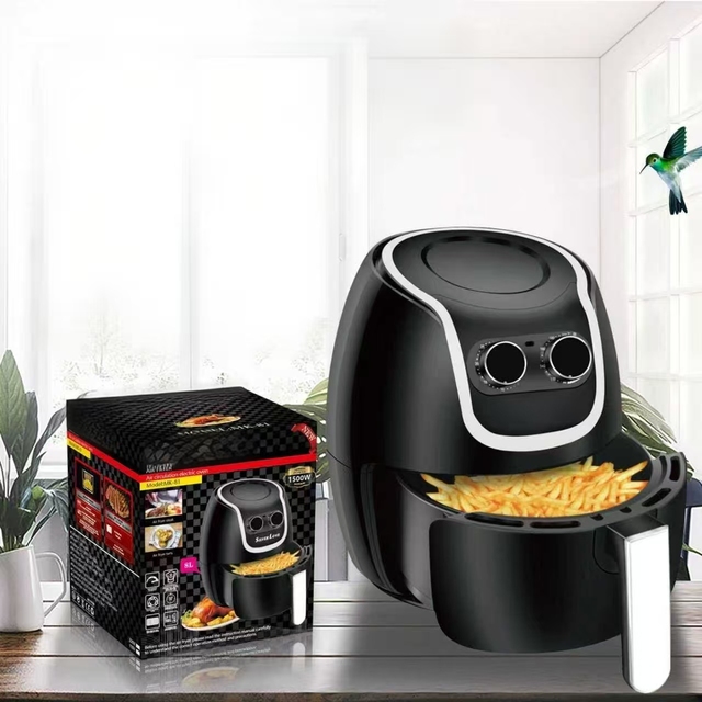 Chinese Brand Household Kitchen Appliances, Multi-functional Circular Mechanical Style Simple and Classic Electric air Fryer