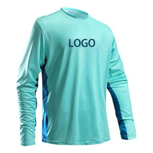 Camisas Ligeras con Protección Solar UPF 50+ Personalizadas, Camisa de Pesca de Manga Larga Color Naranja para Hombre - Product Image 5