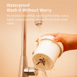 נייד נירוסטה נייד בלנדר juicer מיני מיקסר אלחוטי 350 מ "ל מיץ טרי כוח ידני כולל ערבוב קערה - Product Image 5