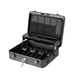 Alcancía de metal con cerradura <span class=keywords><strong>para</strong></span> uso doméstico, <span class=keywords><strong>caja</strong></span> de dinero de acero con mango - Product Image 1