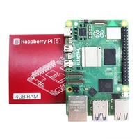 Nouvelle carte de développement Raspberry Pi 5 Modèle 4 Go de RAM BCM2712 sous Linux en stock, kit carte de développement unique USB-C 64 bits