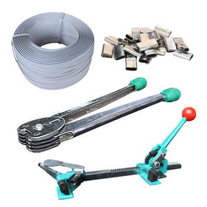 Black Cat Manual Strapping Machine Kit 0.5-1.5mm Paper Plastic PP Strapping Tool for Packaging - Product Image 1