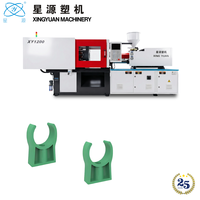 Machine de fabrication de colliers de serrage pour tuyaux PPR 120T à vente chaude pour la fixation de tubes d'alimentation en eau en plastique vert