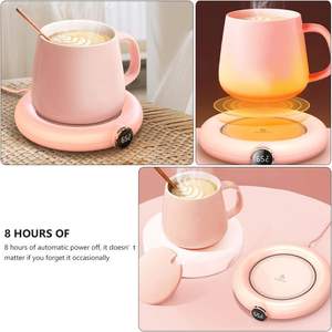 Tasse à café intelligente avec contrôle de la température tasse chauffante thermostatique chauffante tasse chauffante auto-chauffante tasse d'affaires coffret cadeau - Product Image 4