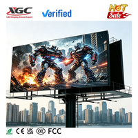 Affichage LED d'extérieur à installation fixe, étanche IP65, haute luminosité, panneau d'affichage numérique, publicité murale extérieure pour centre commercial