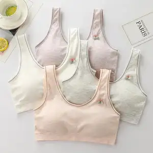 2024 Newest Girls Training Breathable Underwear Cotton Comfort Toddler Bras