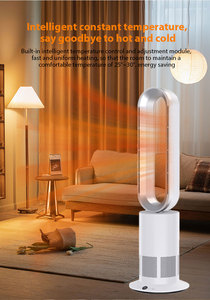 Nuovo Ventilatore Senza Pale 2 in 1 per Uso Domestico, Potente Ventilatore Portatile PTC Caldo e Freddo - Product Image 4