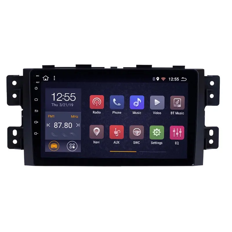 9 inç 8 çekirdekli Android 11 araç dvd oynatıcı oynatıcı Kia Borrego 2008 radyo video Stereo gps navigasyon ses multimedya sistemi QLED
