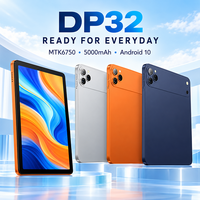 XTAURI DP32 Tablet Edukasi Anak Baru yang Lucu dengan Permainan Edukasi, Penyimpanan 16 1TB, Kamera Ganda 0.3MP 2MP, untuk Pembelajaran Dini di Rumah