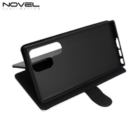 Funda Protectora para Teléfono Serie S de Novelcases, Diseño Personalizado por Sublimación 2D, Lona + Cuero PU, para S25 Ultra/S23/S22