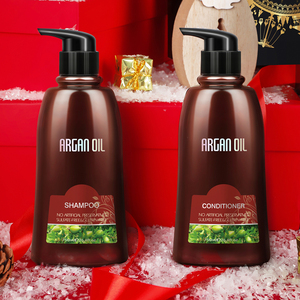 Coffret cadeau <span class=keywords><strong>de</strong></span> soins capillaires <span class=keywords><strong>de</strong></span> luxe Offre Spéciale, huile d'argan biologique, crème pour cheveux, masque, shampoing et après-shampoing sans Sulfate - Product Image 2
