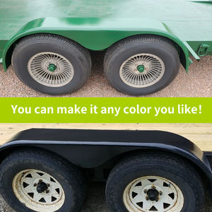 Couvre-<span class=keywords><strong>essieux</strong></span> <span class=keywords><strong>double</strong></span> pour <span class=keywords><strong>remorque</strong></span> tandem avec roues de 13 à 15 pouces, paire de remorques fermées en forme de larme - Product Image 6