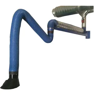 Flexible Fume Extraction Arm/Dust Collector Suction Arm/Dust Extractor Arm,with Stainless Steel Hood