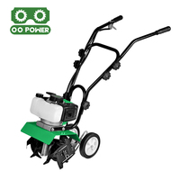 Motoculteur rotatif professionnel à essence 4 temps, tracteur chenillé semoir 7 CV GT212C