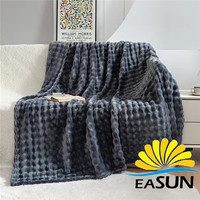 Couverture polaire portable Couverture polaire microfibre roi Couverture en peluche